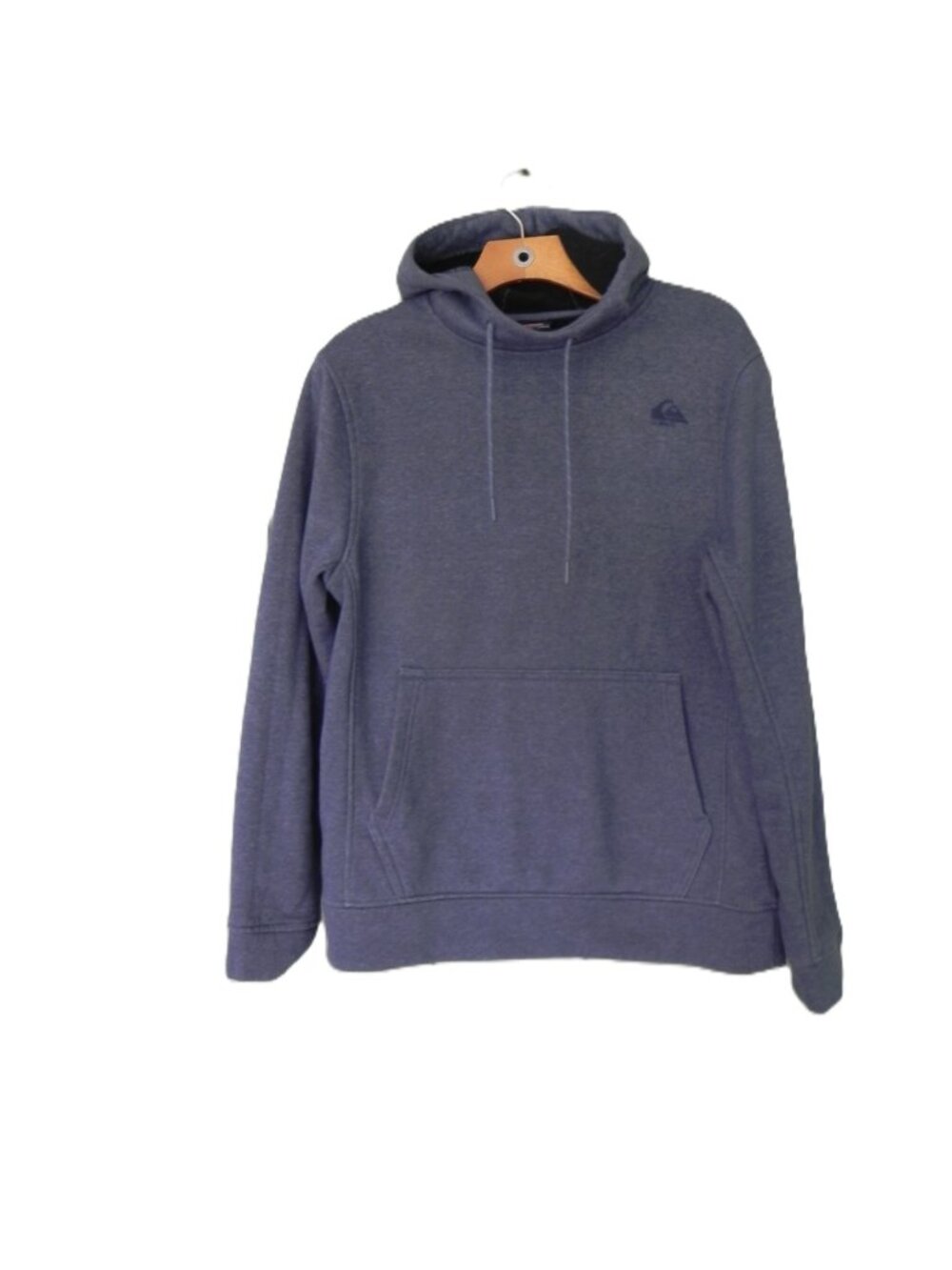 Quiksilver Dusty Blue Fleece Hoodie Men's Size Medium - Dryflight